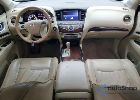 2013 Infinity Jx35 Base z USA, uszkodzony, nr VIN 5N1AL0MN1DC338038